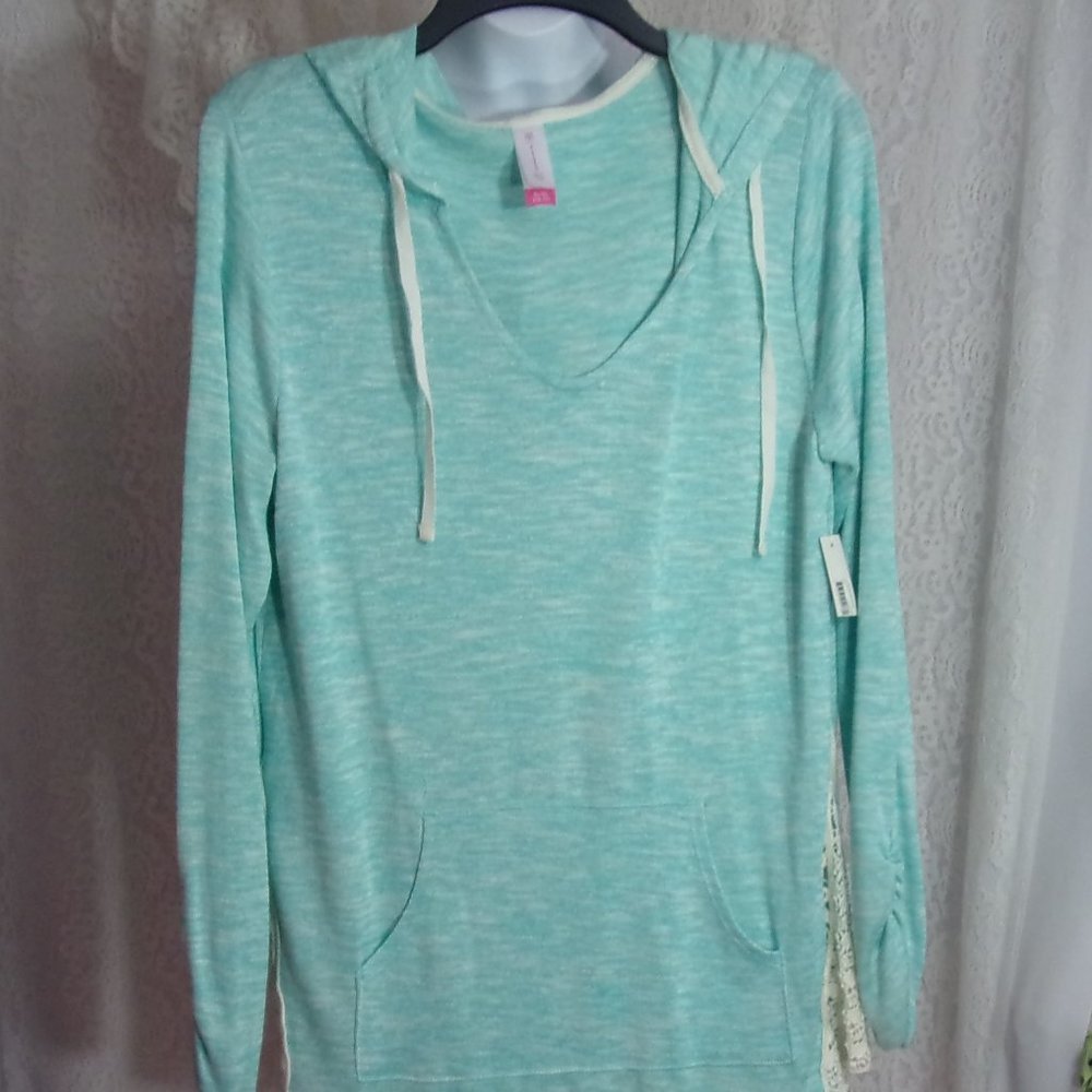 Aqua Green Hoodie